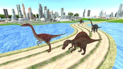 Dinosaur World Jurassic Island Racing Games截图2