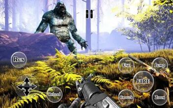 Big Foot Monster Wars 3D Game:Hunt Ogre Sasquatch截图1