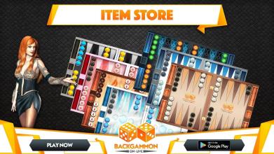 Backgammon On-Live截图5