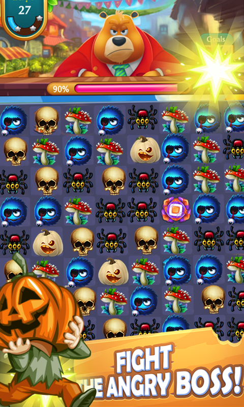 Halloween Magic Match 3截图3