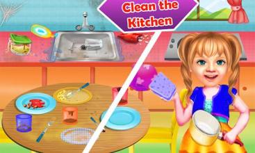 Sweet Baby Girl Cleaning Games: House Cleanup 2018截图4