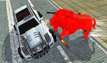 Angry Robot Bull Attack:Robot Fighting Bull Games截图4