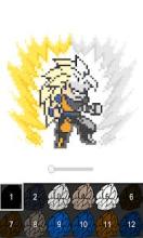 Pixel-Art DBZ Paint By Number Bakugan截图3