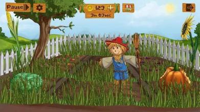 Scarecrow: Garden Defense截图3