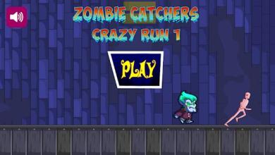 crazy run 1 - Zombie run & Zombie Catchers截图2