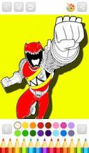 Coloring Book Of Power Ranger截图5