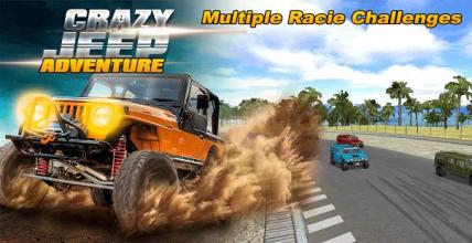 Crazy Jeep Racing Adventure 3D截图1