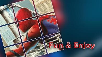 Spidey Heroes Puzzle Game截图1