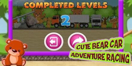 Cute Bear Adventure Racing截图1