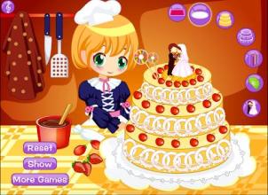 Dream Wedding Cake Maker - Cooking games for Girls截图1