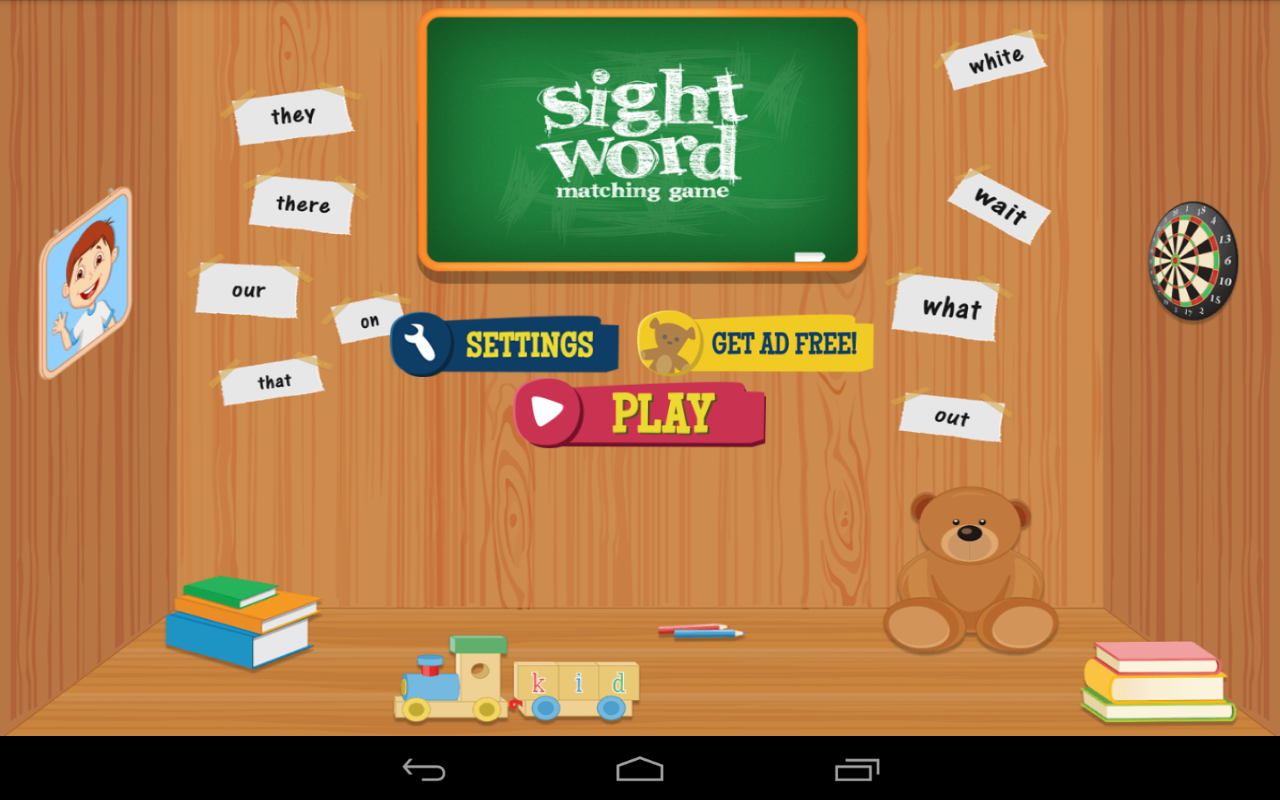 Sight Word Matching截图1