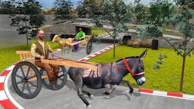 Donkey Cart Racing Simulator: Cart Transporter截图4