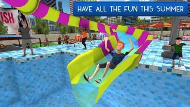 Swimming Pool Summer Fun: Waterslides Adventure截图5