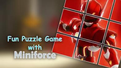 Mini Force Ranger Puzzle Game截图4