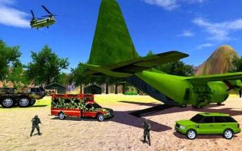 Off Road US Army Airplane Transporter截图4