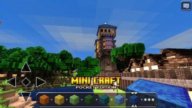 Mini craft, voxel adventure survival games截图5