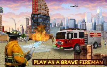 American Firefighter City Rescue Simulator截图4