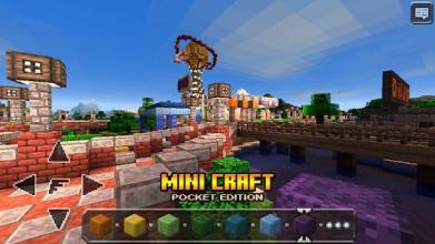 Mini craft, voxel adventure survival games截图3