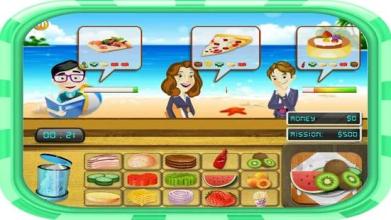 Beach Restaurant - Wold chef Cooking Dash Game截图1