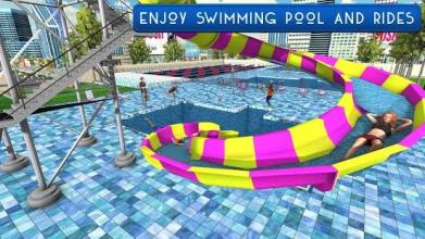 Swimming Pool Summer Fun: Waterslides Adventure截图1