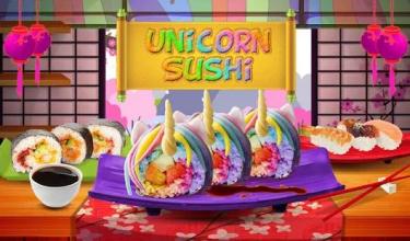 Rainbow Unicorn Sushi Maker! DIY Cooking Game截图5