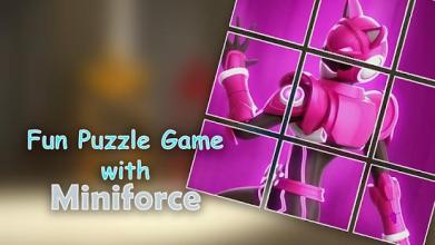 Mini Force Ranger Puzzle Game截图2