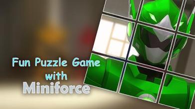 Mini Force Ranger Puzzle Game截图1