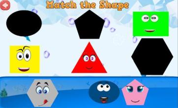 Kids Smiley Shapes Learning截图1