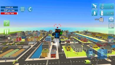 Block Gun Pixel Jetpack截图4