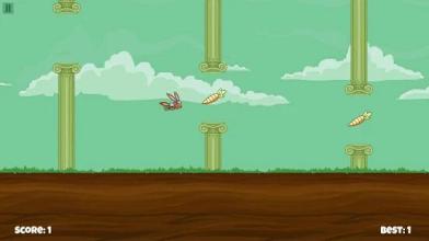 Funny Flying Bunny - Flying Game截图3
