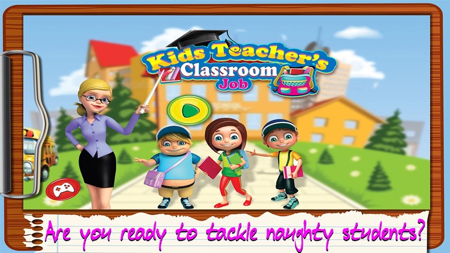 Kids Teacher's Classroom Job截图1