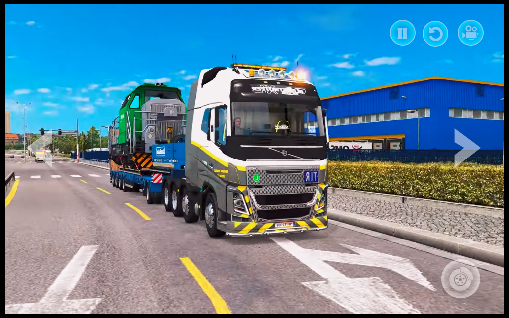 真正的欧元卡车：驾驶模拟器货物交付截图5