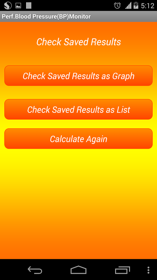 Perf.Blood Pressure(BP)Monitor截图6