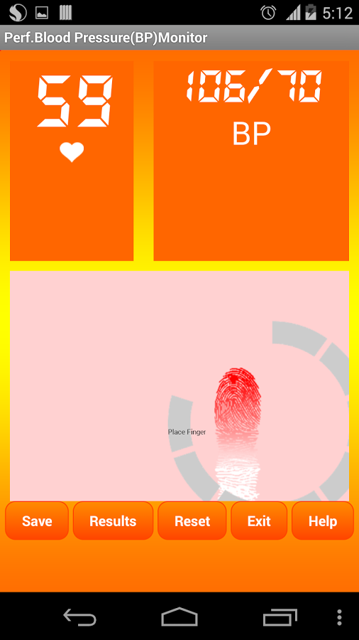 Perf.Blood Pressure(BP)Monitor截图5