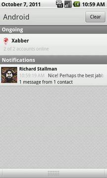 Xabber截图