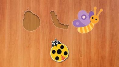 Baby Insect Shape Blocks Puzzle - Educational Game截图3