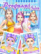 Pregnant Mommy Salon Games:Dress up Spa Girl Games截图4