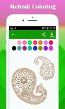 Mehndi Coloring截图1