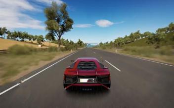 Car Driving Lamborghini Game截图2