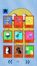 Adventure Time Sliding Puzzle截图5