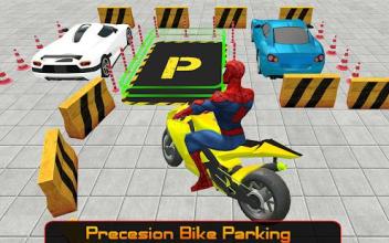 Bike Parking Real Driving Master 3D Bike Games截图1