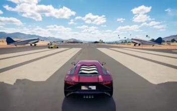 Car Driving Lamborghini Game截图1