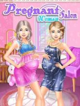 Pregnant Mommy Salon Games:Dress up Spa Girl Games截图1