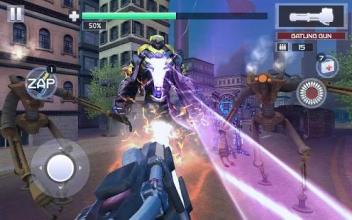 Robo X: Anti Robots Strike War & FPS Shooting Game截图2