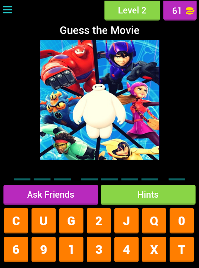 Cartoon Quiz- Movies截图4