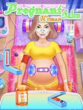 Pregnant Mommy Salon Games:Dress up Spa Girl Games截图2