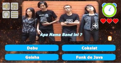 Tebak Nama Band Indonesia截图5