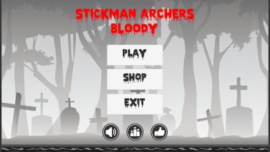 *Stickman Archers: Bloody Rampage Fighting截图2