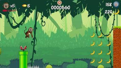 Banana World - Banana Kong Jungle Monkey Run截图2