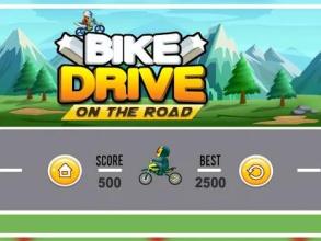 Bike Drive On The Road截图1